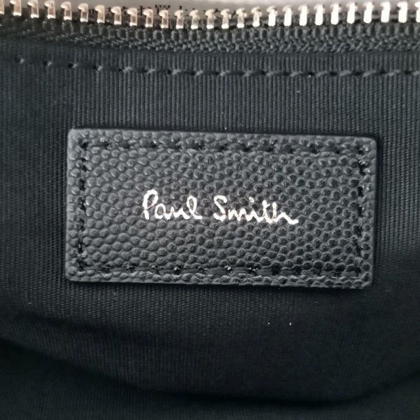 ポールスミス PaulSmith ショルダーバッグ - レザー 黒×ピンク×パープル 新品同様 バッグ_画像8