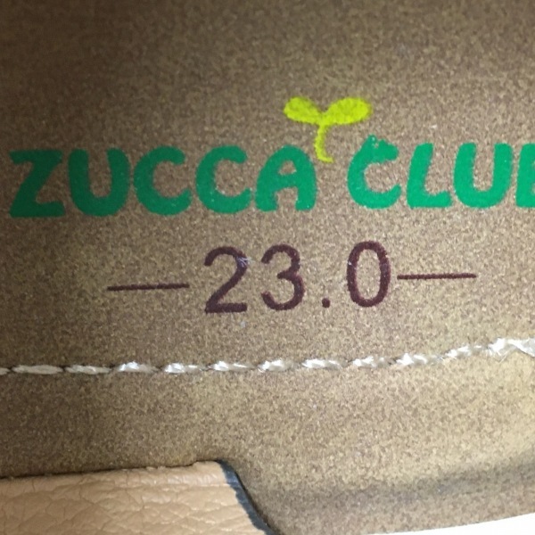 ズッカ ZUCCA サンダル 23 - レザー 黒 レディース ZUCCA CLUB 靴_画像6