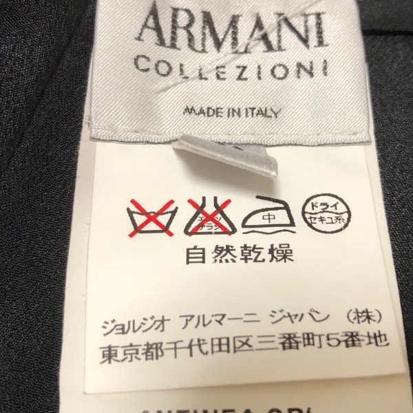 アルマーニコレッツォーニ ARMANICOLLEZIONI スカート サイズ38 S - 黒×ピンク レディース ひざ丈/リボン ボトムス_画像5