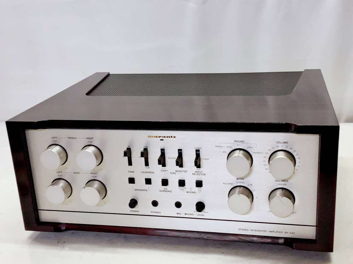 [中古 綺麗 プリメインアンプ]marantz SH-A20