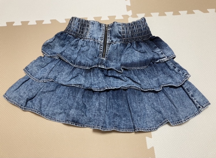 ◆ByeBye LEVI STRAUSS &CO.◆ショートパンツ デニム スカート キュロット スカパン ３点セット◆まとめ売り 女の子 レディース_画像3