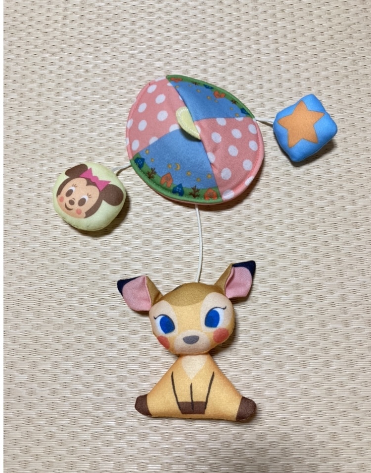 ディズニー キャラクター☆パーツだけ メリー に付いていた付属品 赤ちゃん ベビーカー ぬいぐるみ ベビー ミッキー ダンボ バンビ マリー_画像4