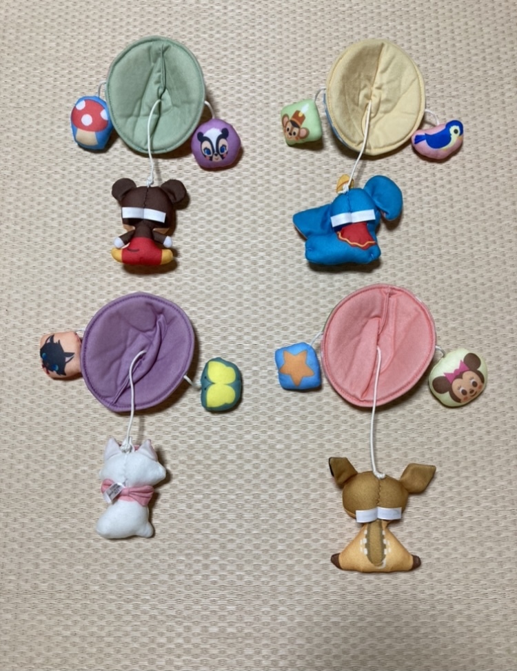 ディズニー キャラクター☆パーツだけ メリー に付いていた付属品 赤ちゃん ベビーカー ぬいぐるみ ベビー ミッキー ダンボ バンビ マリー_画像6