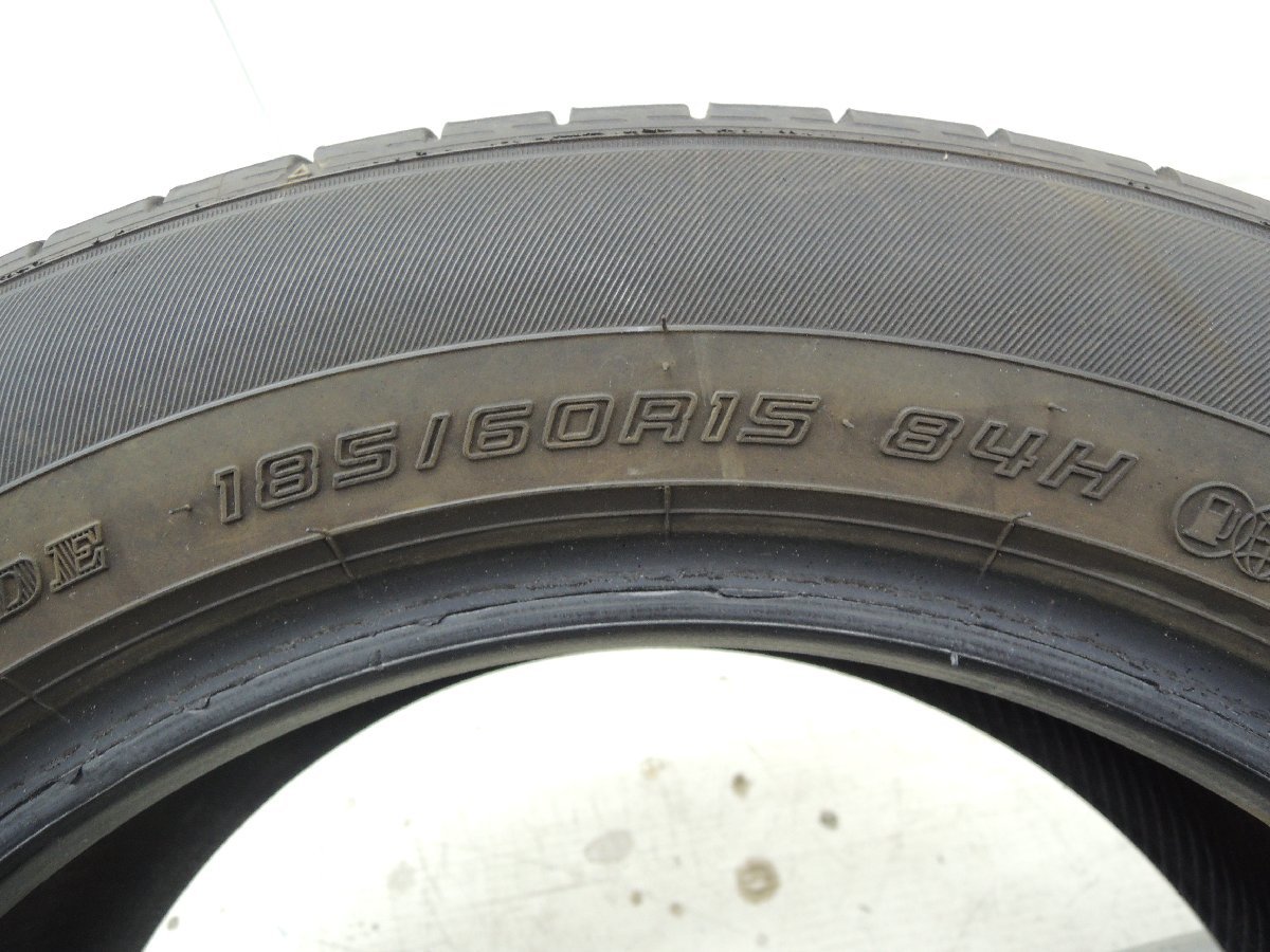 185/60R15 ダンロップ ENASAVE EC300+ エナセーブ 2020年製 4本 夏タイヤ 手渡し可!個人宅着払い!L1427_画像9