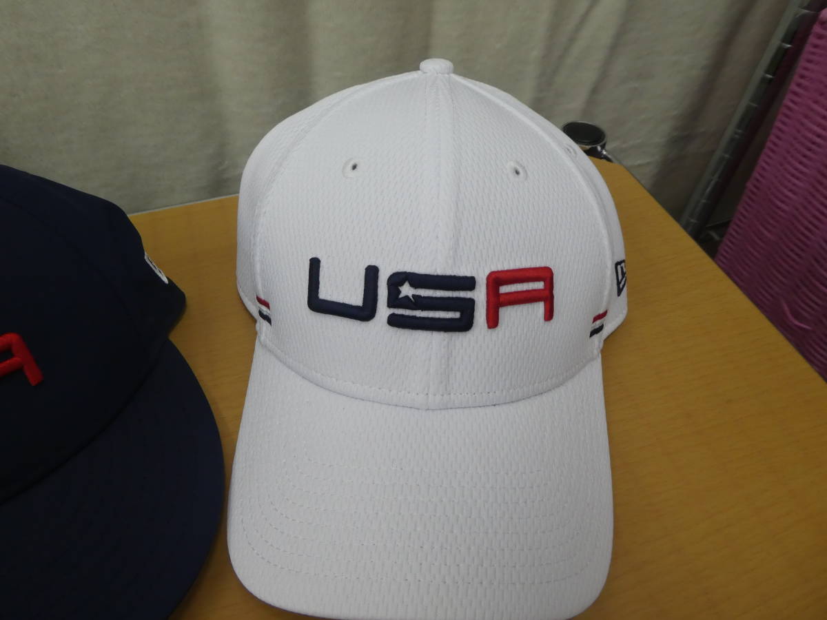 ☆ ニューエラ 9FORTY RYDER CUP ライダーカップ USA 2023/2018 キャップ 2点セット 中古品 1円スタート ☆ _画像3