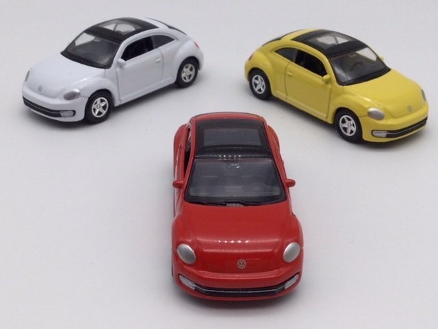 1/60 The * Beetle profitable 3 color complete set minicar Volkswagen VW