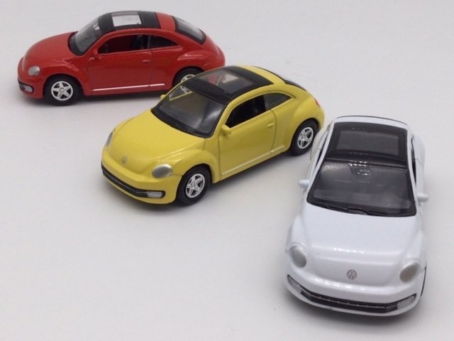 1/60 The * Beetle profitable 3 color complete set minicar Volkswagen VW