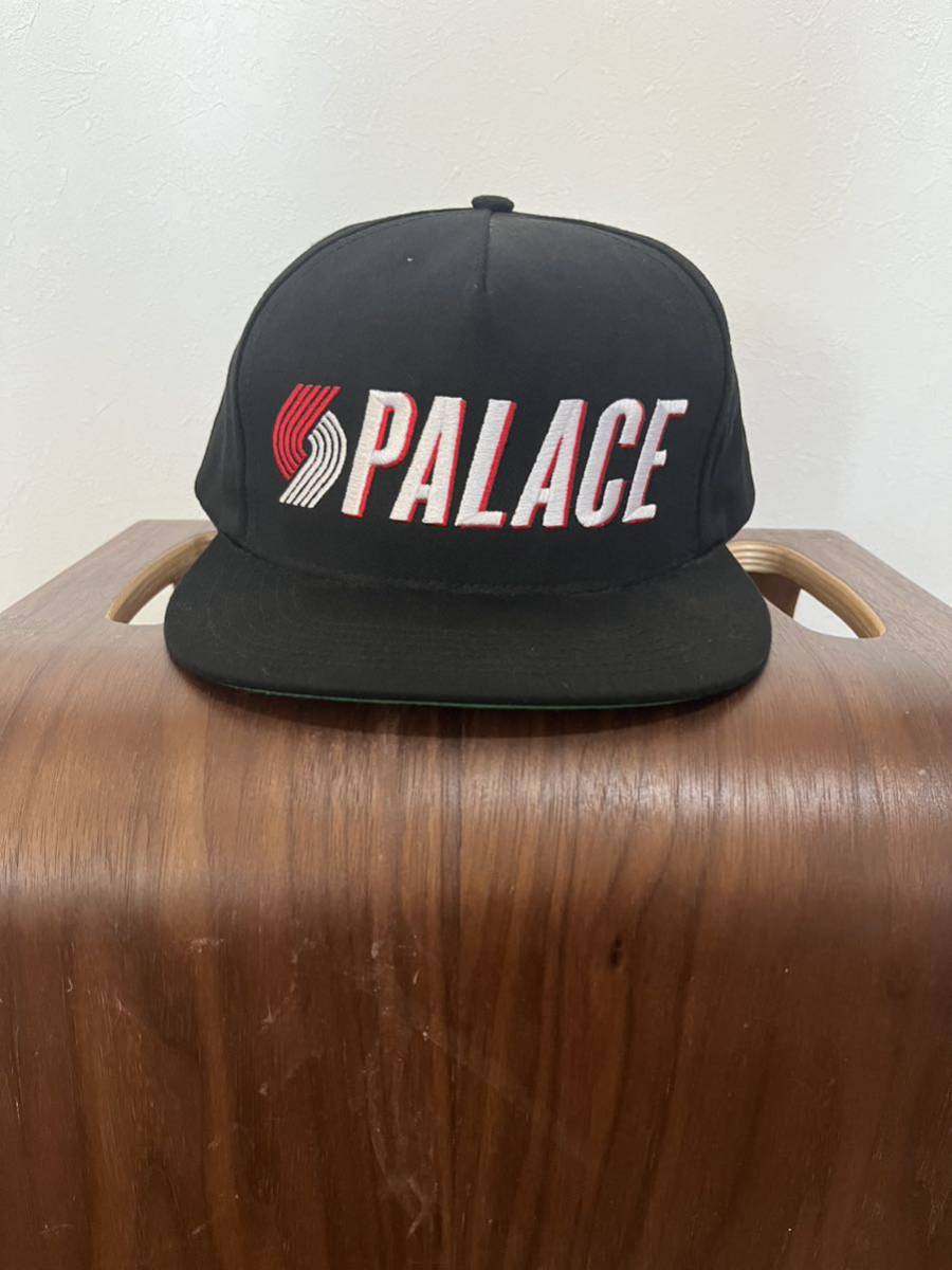 殿堂 新品:初期:PALACE ブラックSupreme Cap 5panel 帽子