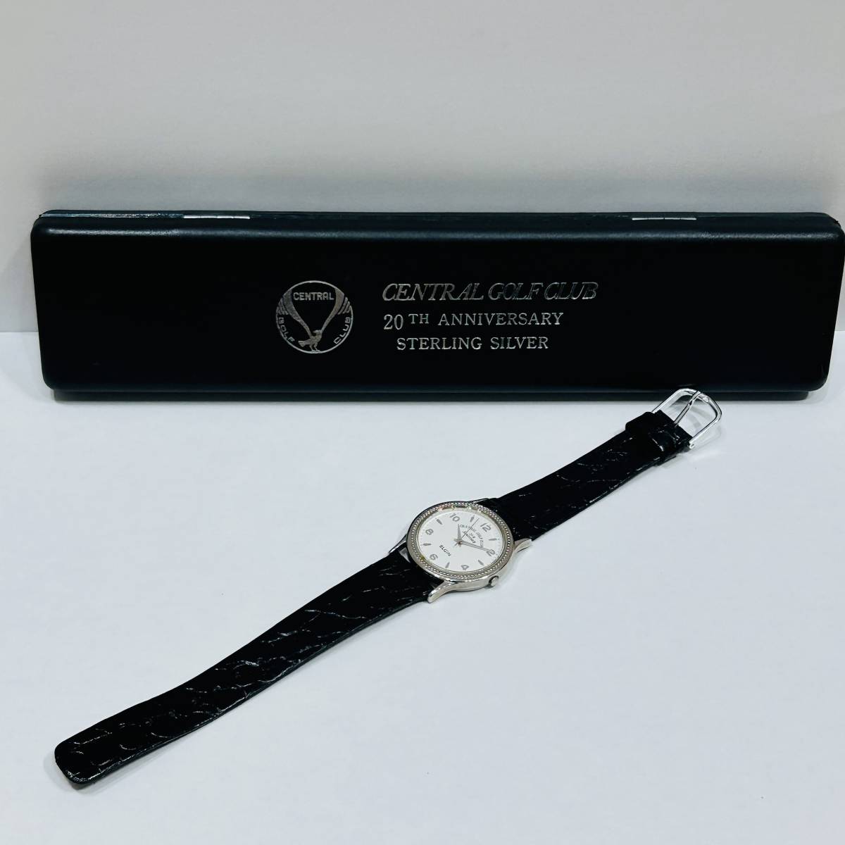 【ELGIN/エルジン】CENTRAL GOLF CLUB/セントラルゴルフクラブ STERLING SILVER/スターリングシルバー 腕時計★40483_画像8