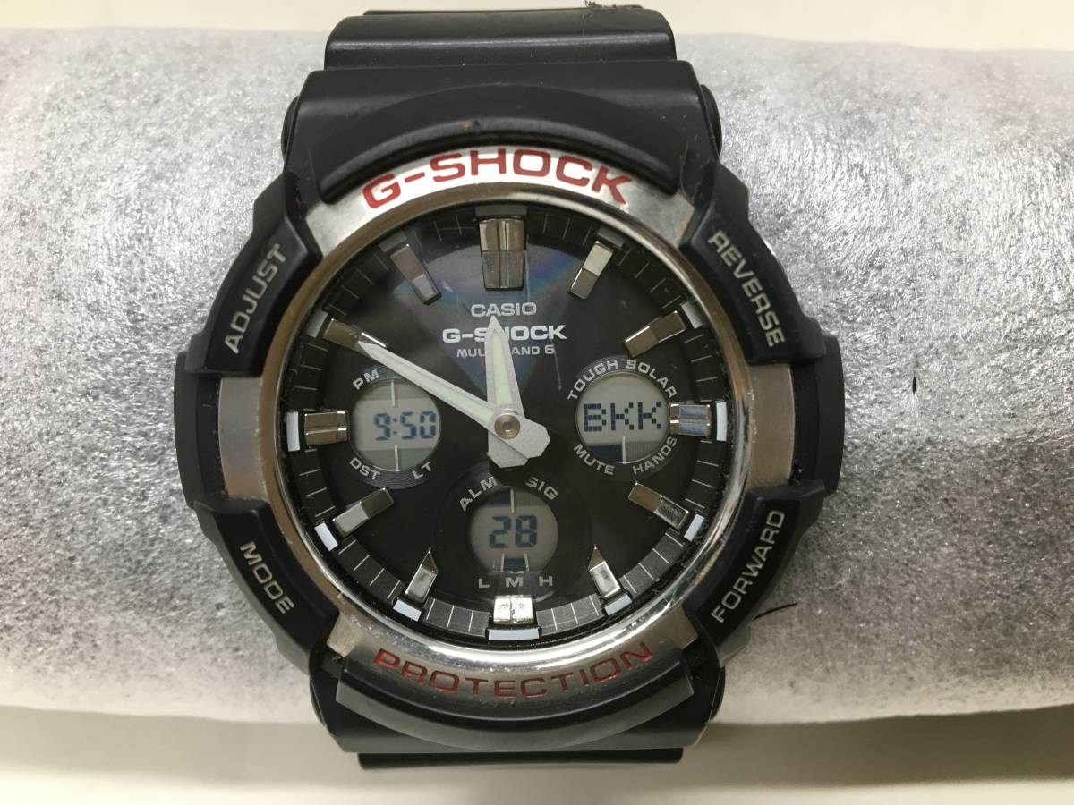 メンズ 腕時計★　CASIO/カシオ　G-SHOCK /Gショック 　電波ソーラー 電波時計　 GAW-100