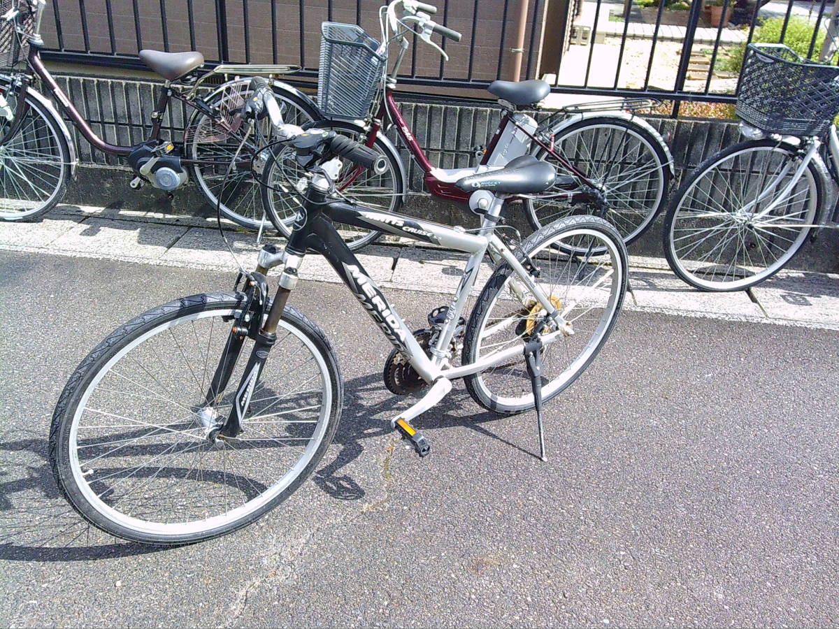  Gifu б/у велосипед 26 MERIDA MATTS CRUISE 5.5 алюминиевая рама 21 уровень переключатель хобби. велосипед Aichi три слоя Gifu ... павильон 
