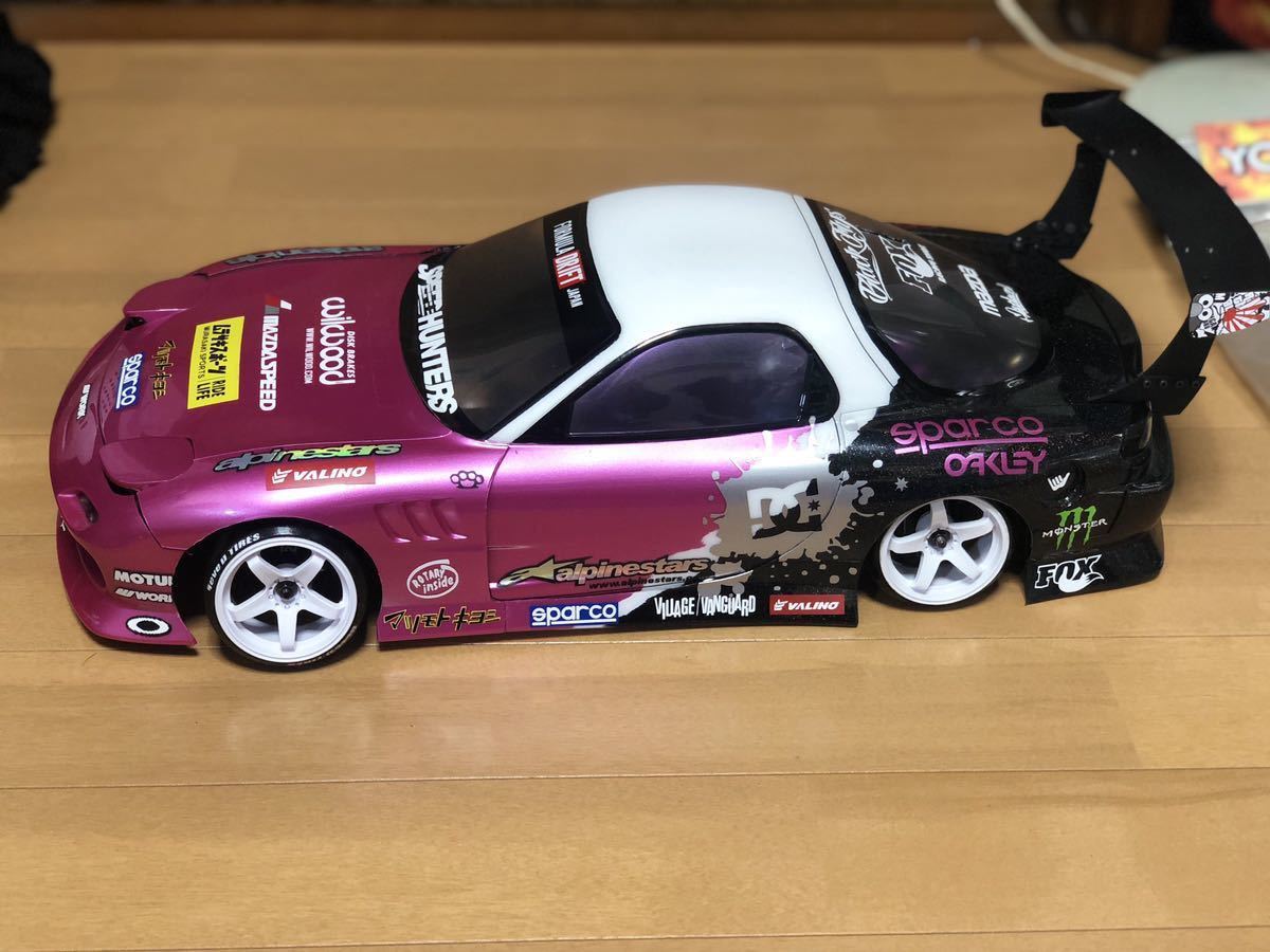 アディクション RX-7 FD3S BN Sports ラジコンボディ ヨコモ ADDICTION abc ホビー ボディ reved yd2 yokomo_画像2