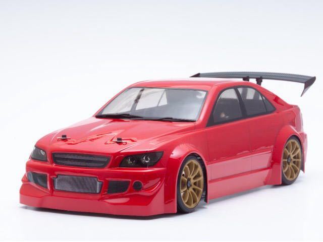 絶版 ヨコモ HKS SD-IS220BS TOYOTA ALTEZZA ボディ アルテッツァ ラジコンボディ 未塗装 1/10 yokomo reved topline _画像1