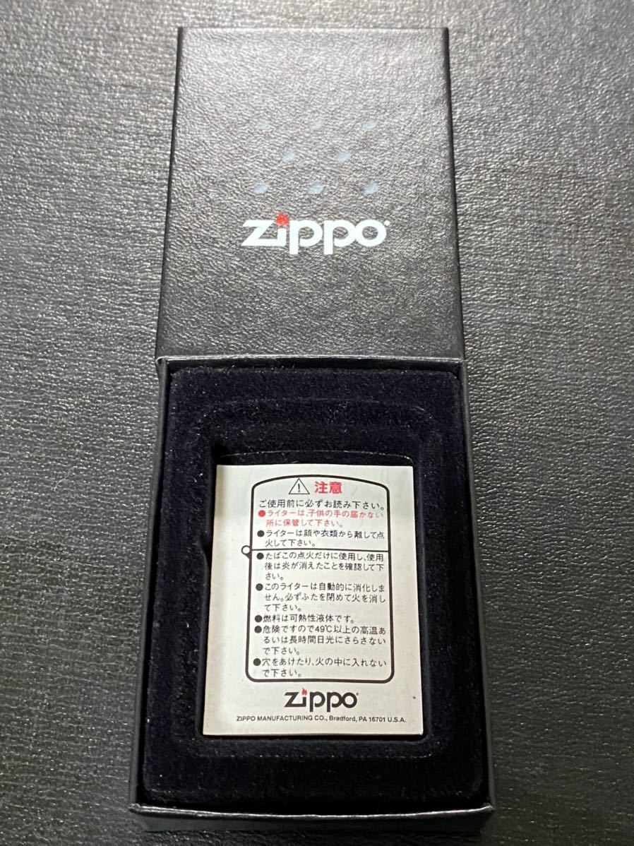 zippo マーブル ヴィンテージ 特殊加工 希少モデル 1997年製 シルバーインナー 1998年製 ケース 保証書付き_画像10