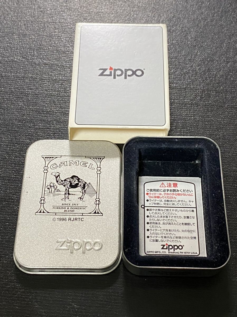 zippo CAMEL 1932 REPLICA SECOND RELEASE ヴィンテージ キャメル レプリカ セカンドリリース シルバーインナー  1997年製 専用缶ケース