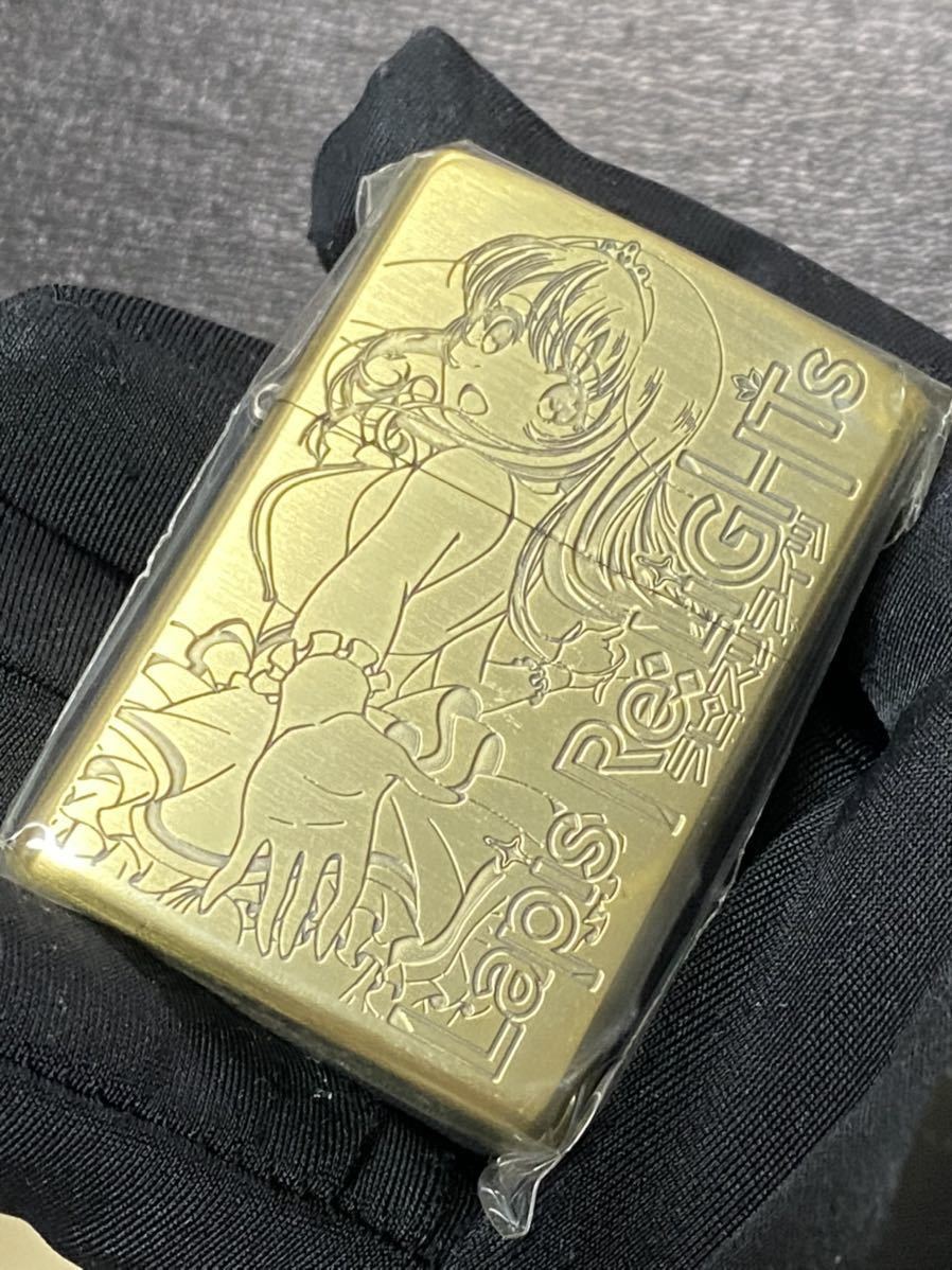 zippo Lapis Re:LiGHTs GOLD 両面刻印 希少モデル 2020年製 ☆ ラピスリライツ ゴールド ケース 保証書付き_画像2