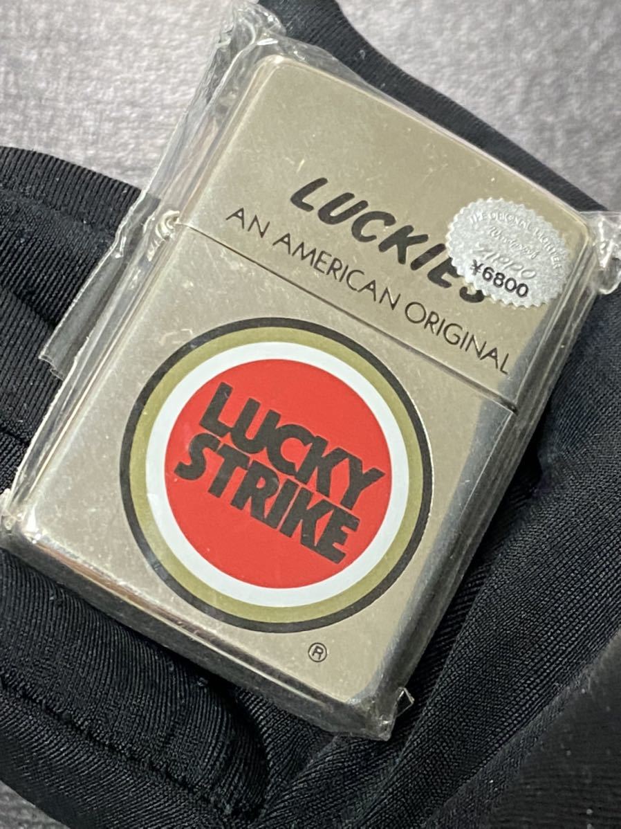 zippo ラッキーストライク 銀メッキ製 限定品 希少モデル ヴィンテージ