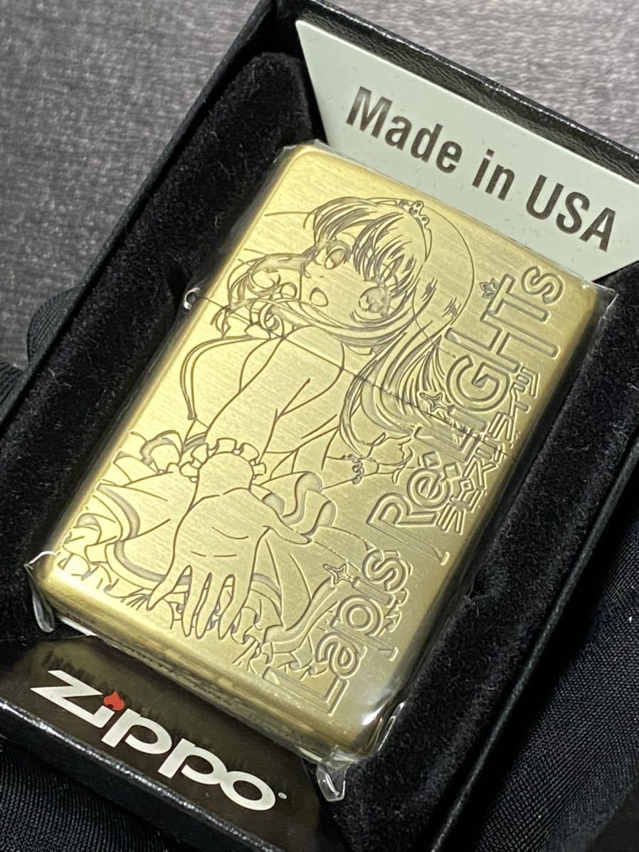 zippo Lapis Re:LiGHTs GOLD 両面刻印 希少モデル 2020年製 ☆ ラピスリライツ ゴールド ケース 保証書付き_画像1