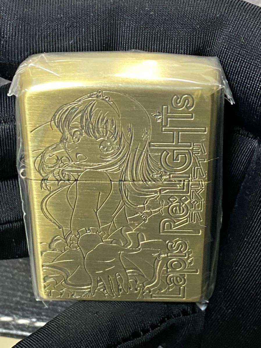 zippo Lapis Re:LiGHTs GOLD 両面刻印 希少モデル 2020年製 ☆ ラピスリライツ ゴールド ケース 保証書付き_画像5