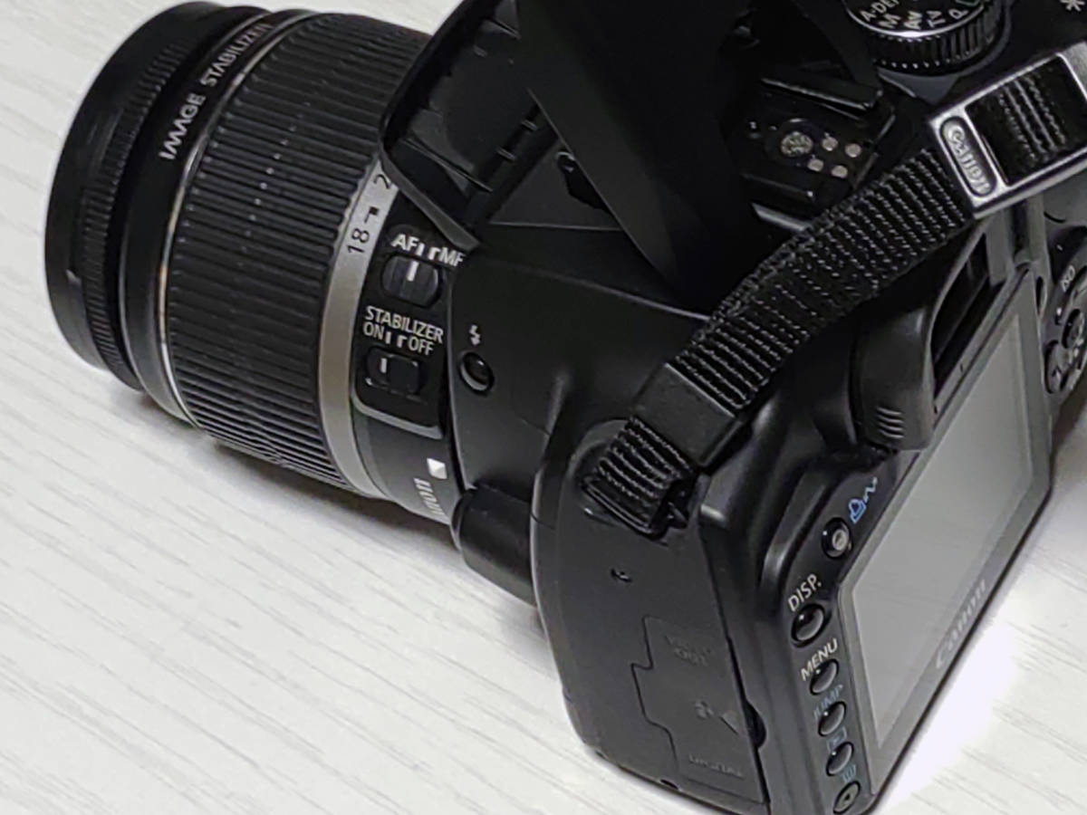 キヤノン EOS kiss DIGITAL X レンズセット ブラック すぐに使える初心者用セット Canon_画像2