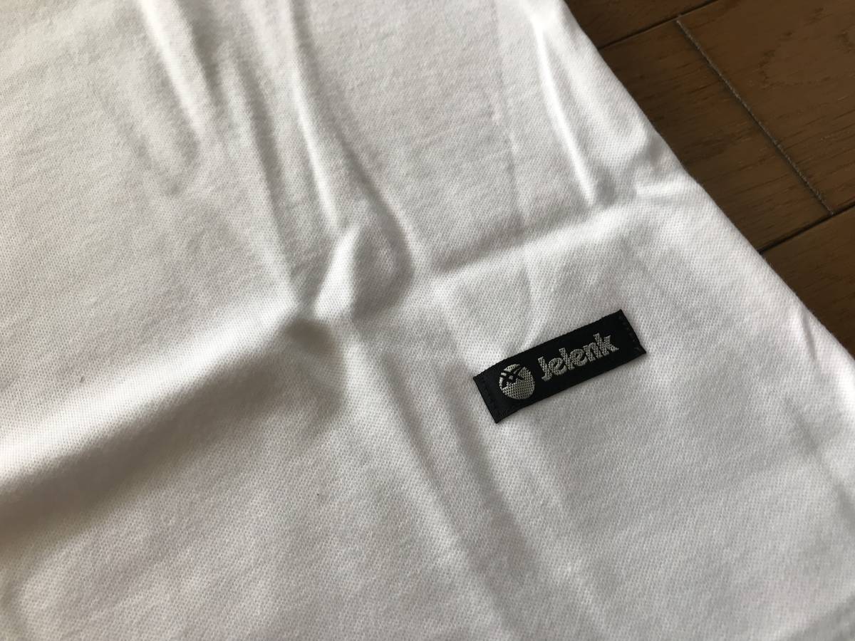 当時物　未使用　デッドストック　アシックス ジェレンク　半袖Tシャツ　クールネック　体操服　サイズ：O　　TM9543_画像3