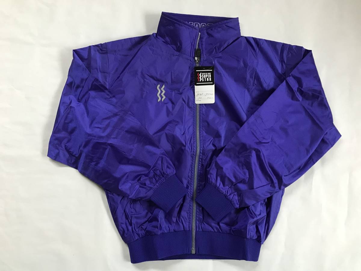 当時物　未使用　デッドストック　Mizuno　SUPER STAR　ウインドブレーカー上　体操服　ジュニア　品番：58WS-75322　サイズ：160　 TM9654_画像1