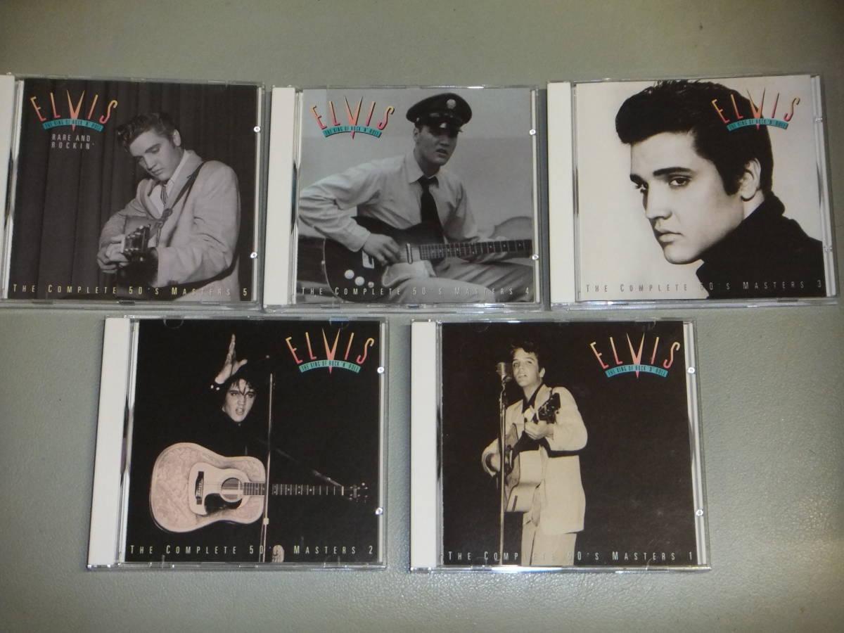 USED(US)★5CD BOX★全140曲★ELVIS THE KING OF ROCK 'N' ROLL:THE COMPLETE 50'S MASTERS★エルヴィス・プレスリー_画像3