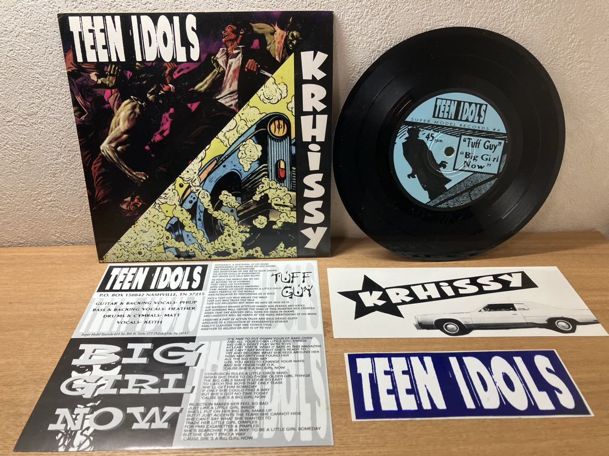 Teen Idols / Krhissy Teen Idols / Krhissy 1996年プレス限定1500枚 ステッカー付き_画像1