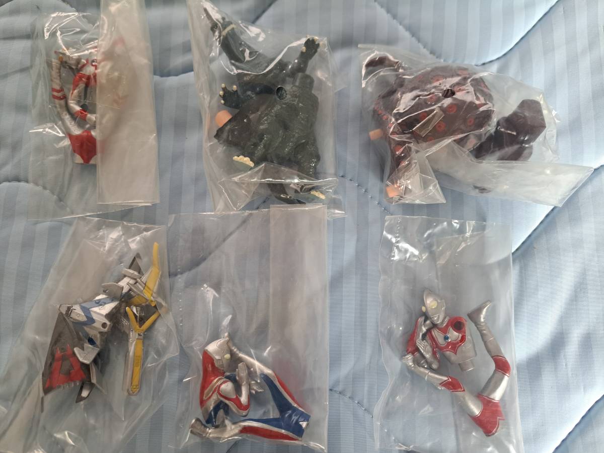  gashapon HG серии Ultraman PART15ta темно синий g. большой обратный . сборник все 6 вид 