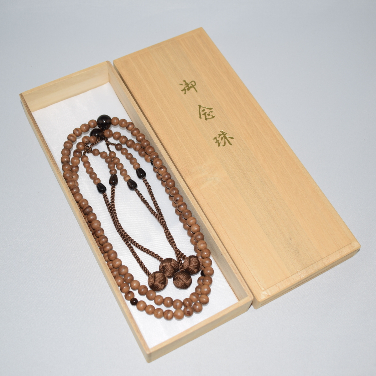 真言宗 お念珠 沈香 茶水晶仕立 桐箱入り 念珠 108 数珠 (茶 真言宗 お念珠 沈香 茶水晶仕立 桐箱入り 念珠 108 数珠 (茶