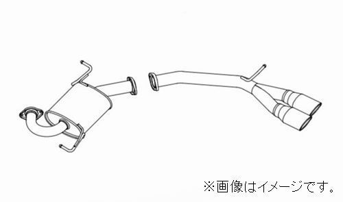 個人宅発送可能 フジツボ マフラー A-S シリーズ TOYOTA トヨタ ZRR80G エスクァイア 2ＷD (360-27443)_画像4