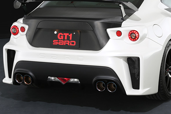 自動車関連業者直送限定 SARD サード エアロ GT1 PERFORMANCE AERO KIT フルキット ダクト穴開けあり スバル BRZ GT1 (81037)_画像4