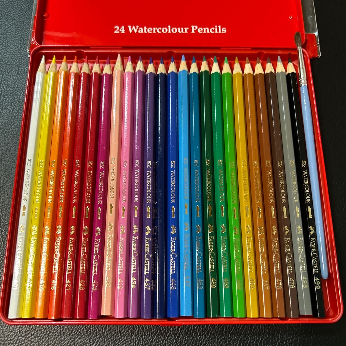 ファーバーカステル 水彩色鉛筆 24色 新品未開封 - 画材