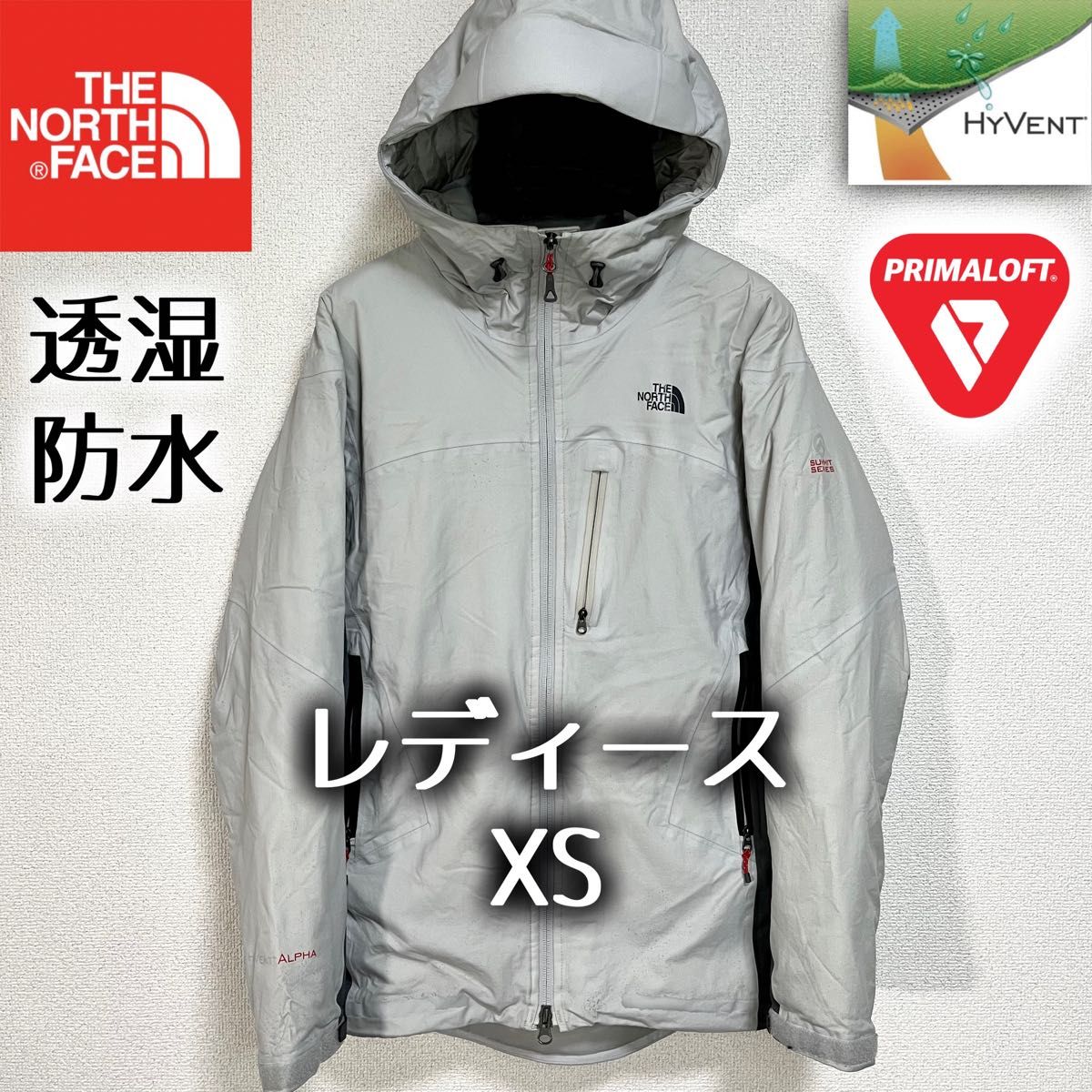 ノースフェイス サミットシリーズ 中綿入りマウンテンパーカー レディースXS THE NORTH FACE 透湿防水 プリマロフト