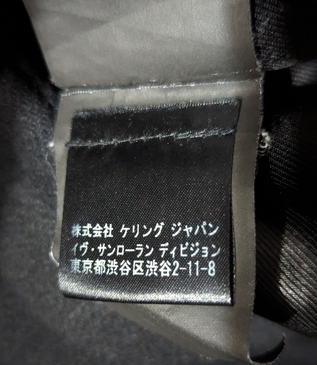 【中古】SAINT LAURENT PARIS サンローランパリ 15aw 394517 クラシックキャビンチューブ Pコート_画像6