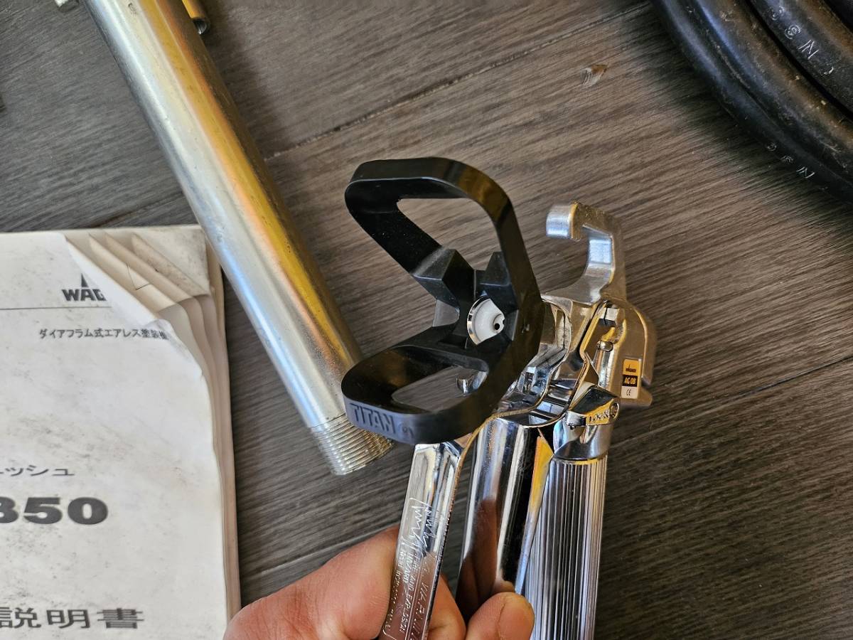 未使用品 【ワグナー WAGNER】 エアレス塗装機 フィニッシュ 未使用品 【ワグナー WAGNER】 エアレス塗装機 フィニッシュ