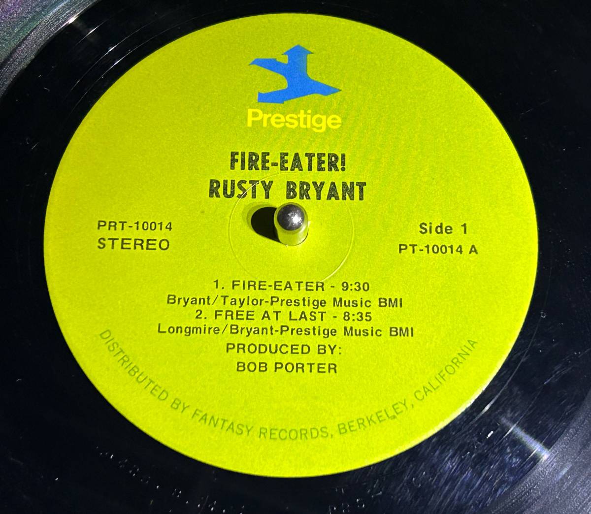 Rusty Bryant / Fire Eater Prestige USオリジナル ジャズファンク人気盤 【送料無料】_画像3