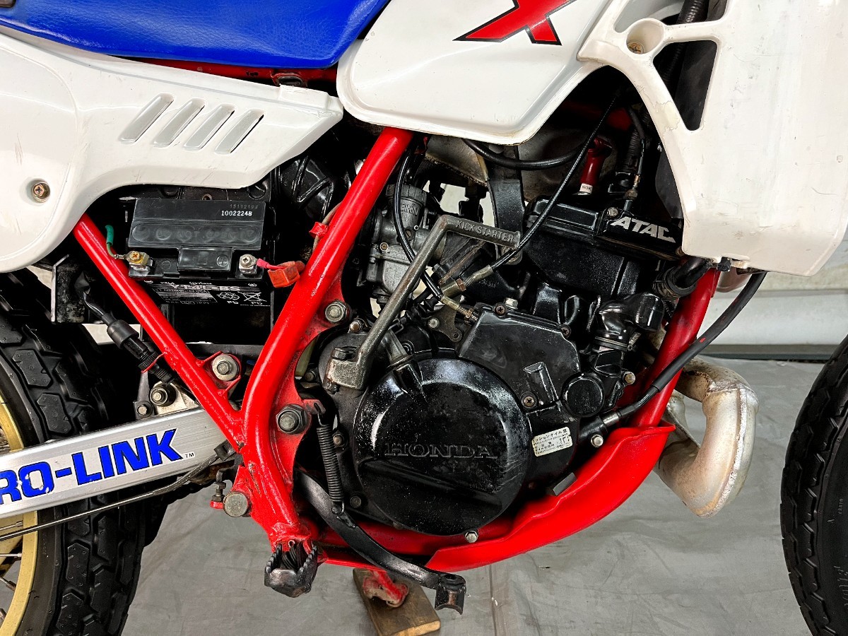 希少 !! MTX200RⅡ後期 / 金リム / 低走行 / 整備済 / 動画付 / 実動 （検 mtx kdx crm kle klx xr xlr tlr ）_画像6