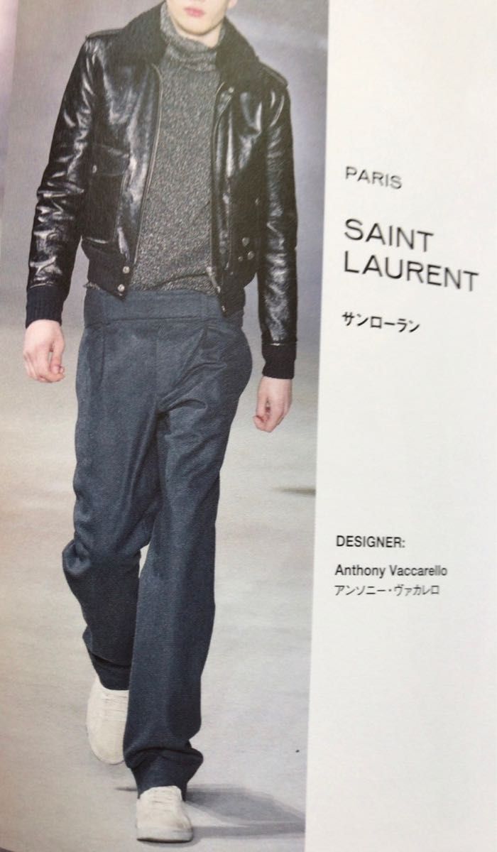 Saint Laurent フライトジャケット 羊革 レザージャケット Saint Laurent フライトジャケット 羊革 レザージャケット