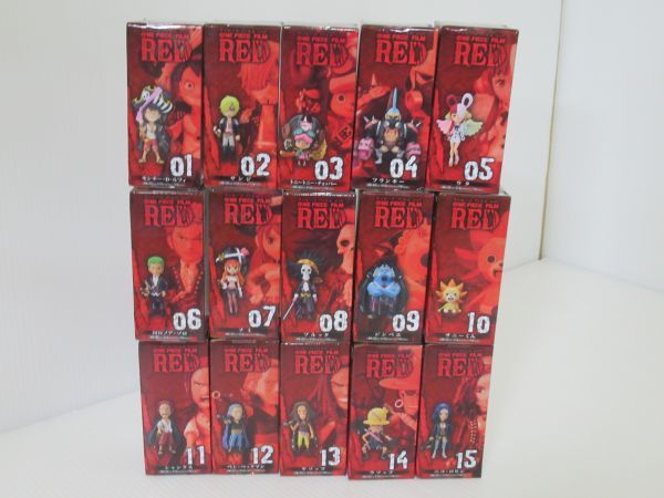 ワンピース ワールドコレクタブルフィギュア ONE PIECE FILM RED Vol.1