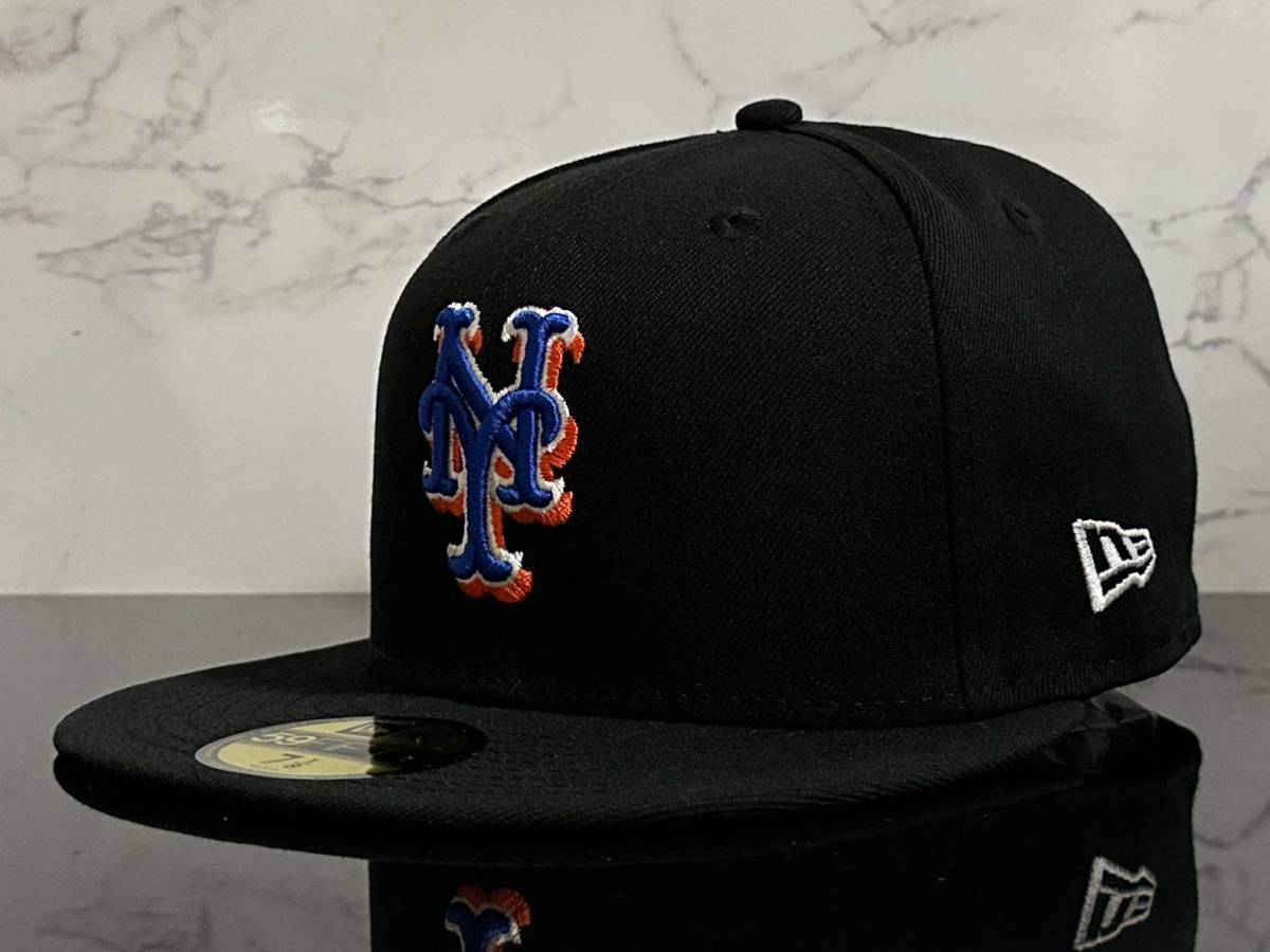 【未使用品】50A★NEW ERA ニューエラ 59FIFTY×MLB ニューヨーク メッツ New York Mets コラボ キャップ 帽子 CAP《SIZE 7 1/8・56.8㎝》_画像1