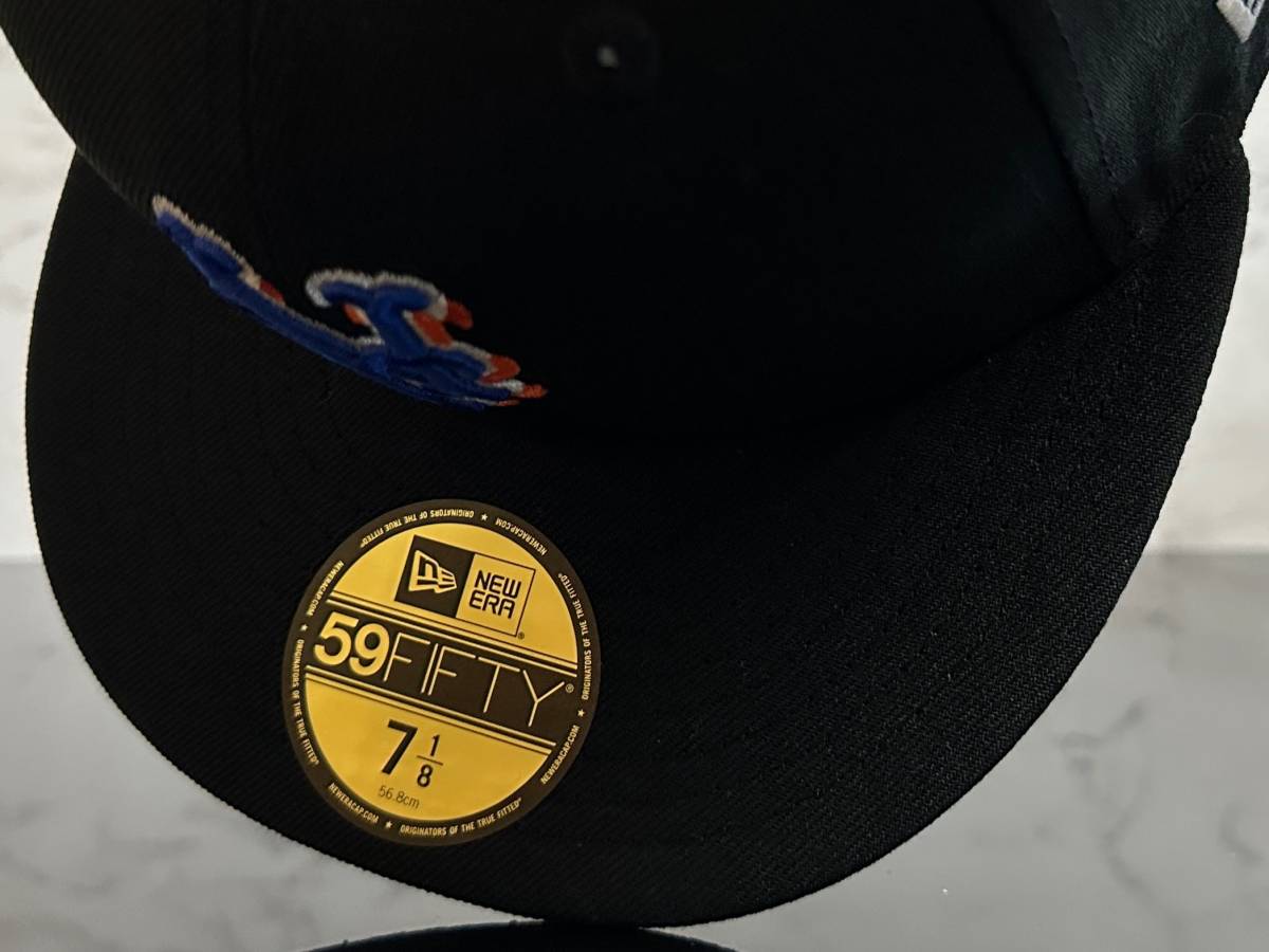 【未使用品】50A★NEW ERA ニューエラ 59FIFTY×MLB ニューヨーク メッツ New York Mets コラボ キャップ 帽子 CAP《SIZE 7 1/8・56.8㎝》_画像9