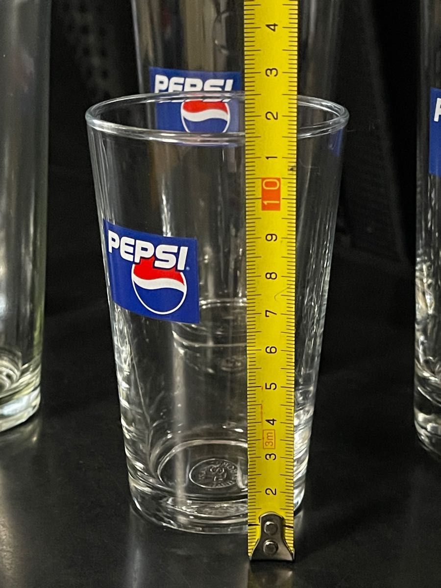 PEPSI コカ・コーラ  ペプシ タンブラーグラス！3サイズ5個セット 新品未使用