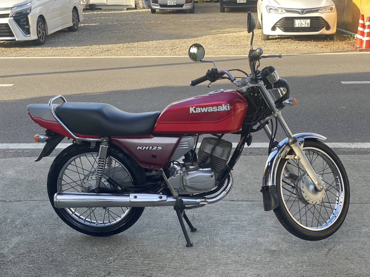 カワサキ　KH125/ 5760km /発売年１９８１/ 全国配送可 ☆直接引き取り可能 千葉県より（ユーチューブ動画有り）_画像5