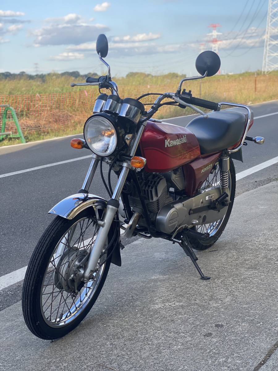 カワサキ　KH125/ 5760km /発売年１９８１/ 全国配送可 ☆直接引き取り可能 千葉県より（ユーチューブ動画有り）_画像2