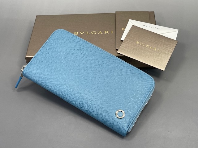 ブルガリ BVLGARI ブルガリ・ブルガリ マンジップウォレット カーフ