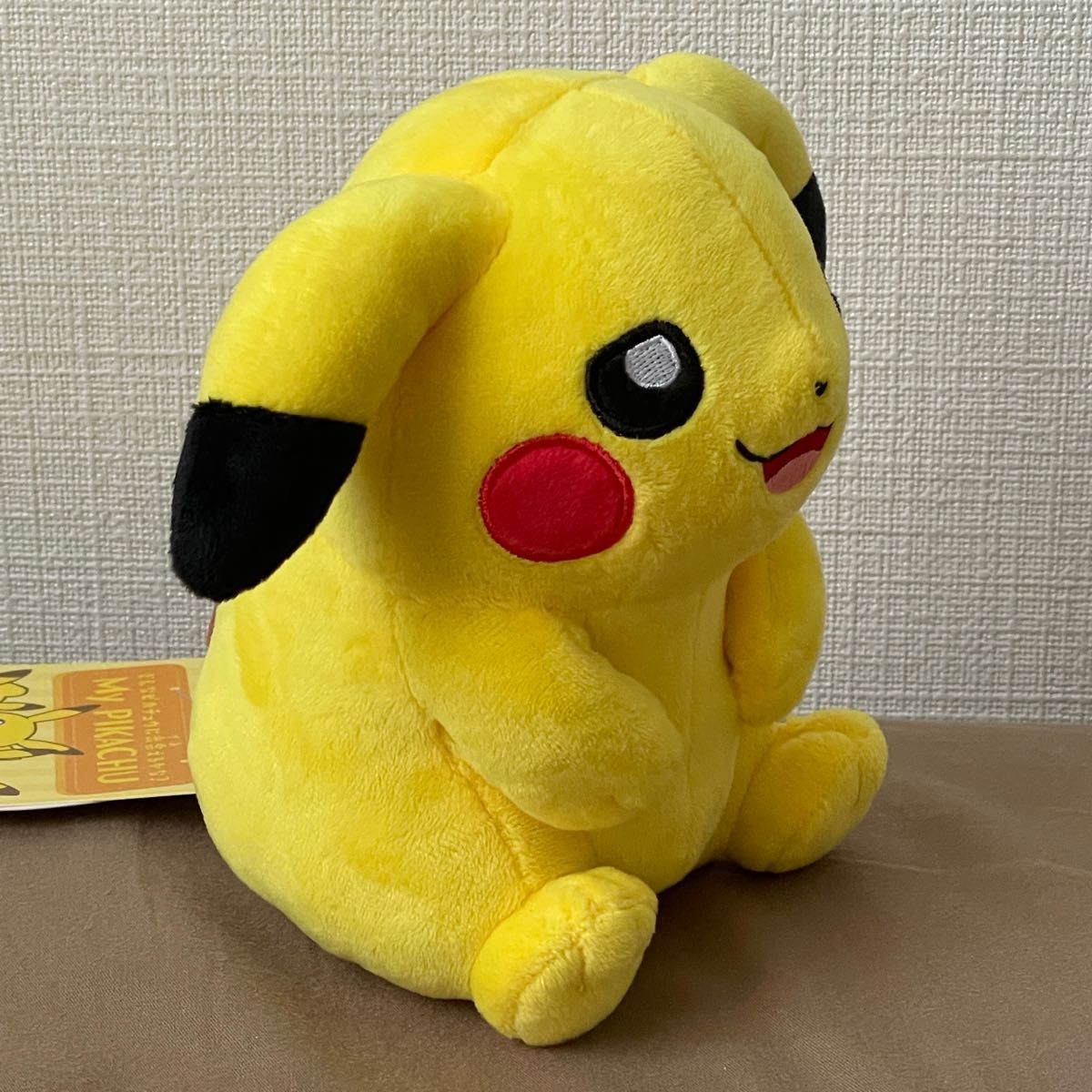 マイピカチュウ My PIKACHU オス ぽっちゃり 大きめ 男の子 ポケモン 困り顔 垂れ耳 まんぷく