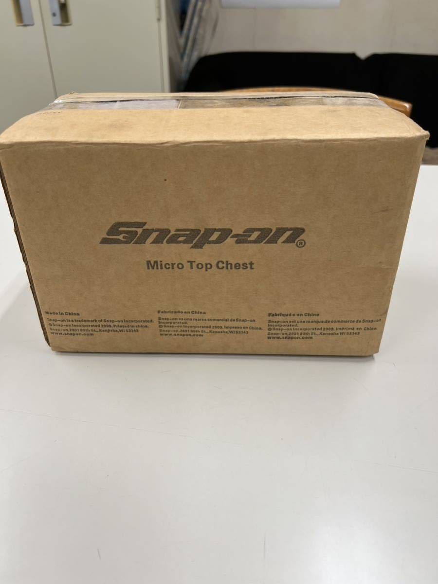 Snap-on スナップオン ミニチュア工具箱 トップチェスト ミッドナイトブルー 未使用 小物入れ_画像5