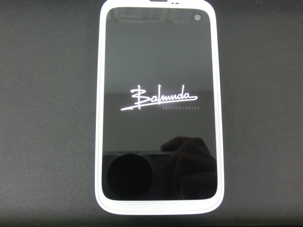 激安店舗 バルミューダフォン Phone BALMUDA Ag-11 ホワイト 128GB