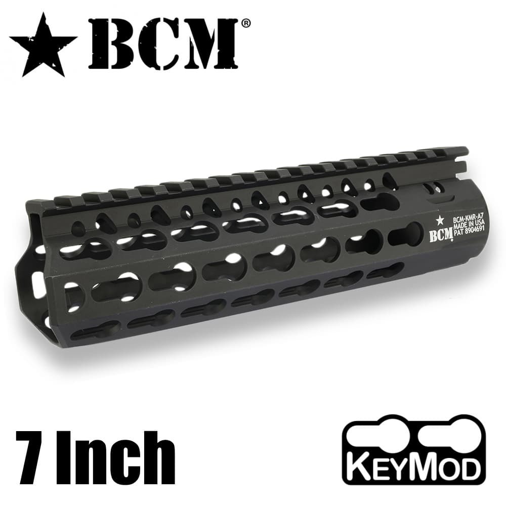 BCM ハンドガード KMR ALPHA フリーフロート KeyMod アルミ合金製 M4/AR15用 [ 7インチ ] 米国製